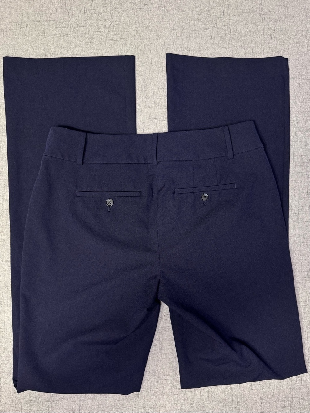 LOFT Julie Trouser Pant Dress Pants Navy Blue Size 6T 6 Tall - Picture 10 of 12